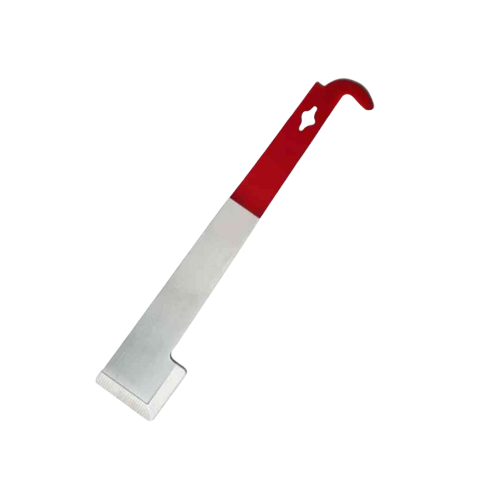 Espátula apicultura tipo gancho - www.campoapicola.com Pedidos: 312 594 ...